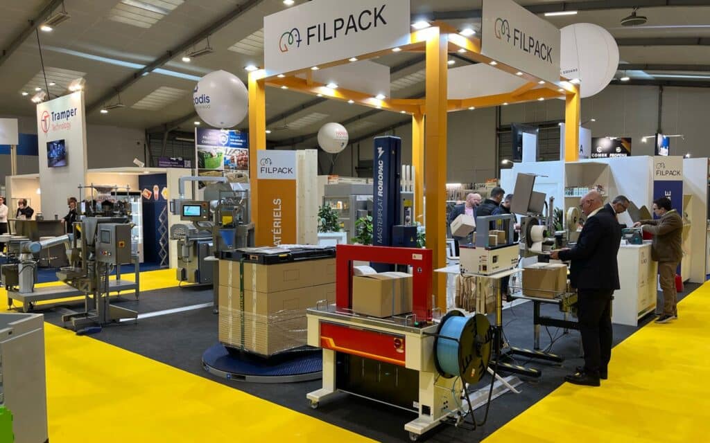 Démonstration des machines de conditionnement Filpack lors du CFIA 2025, avec des solutions adaptées à l’industrie agroalimentaire