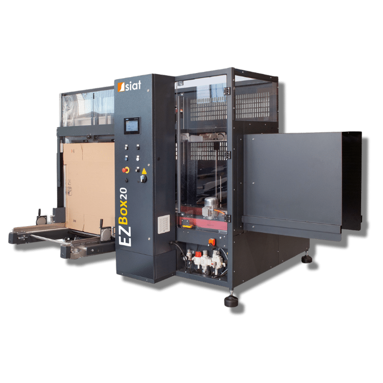 Formeuse de caisse Siat EZ-BOX 20 pour la production de caisses carton expédition