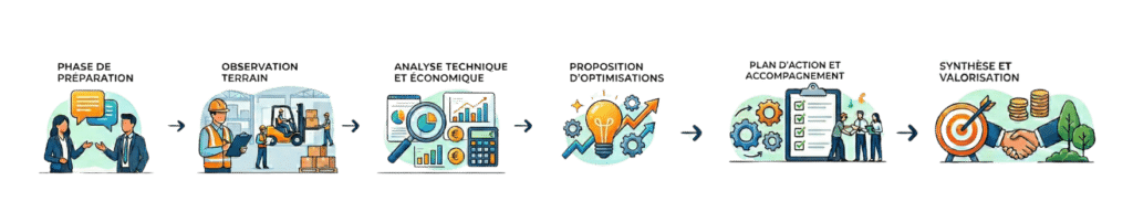 Déroulement de l'audit offert par Filpack