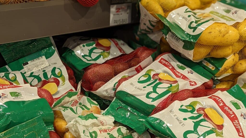 Sachet filet soudé Pommes de terre en rayon