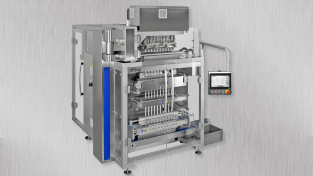 Machine doseuse pour emballage stick (sauce, vinaigrette, condiment...) 