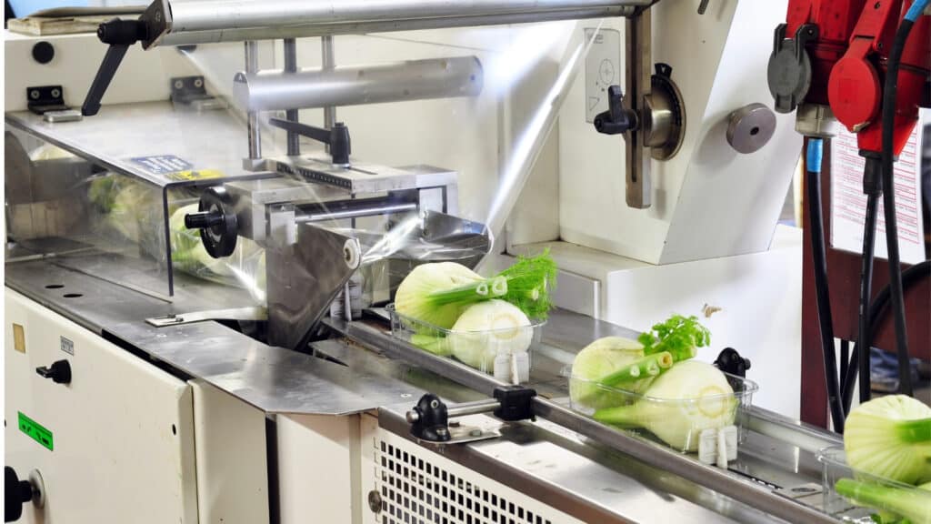 Machine flowpack pour emballage fruits et légumes