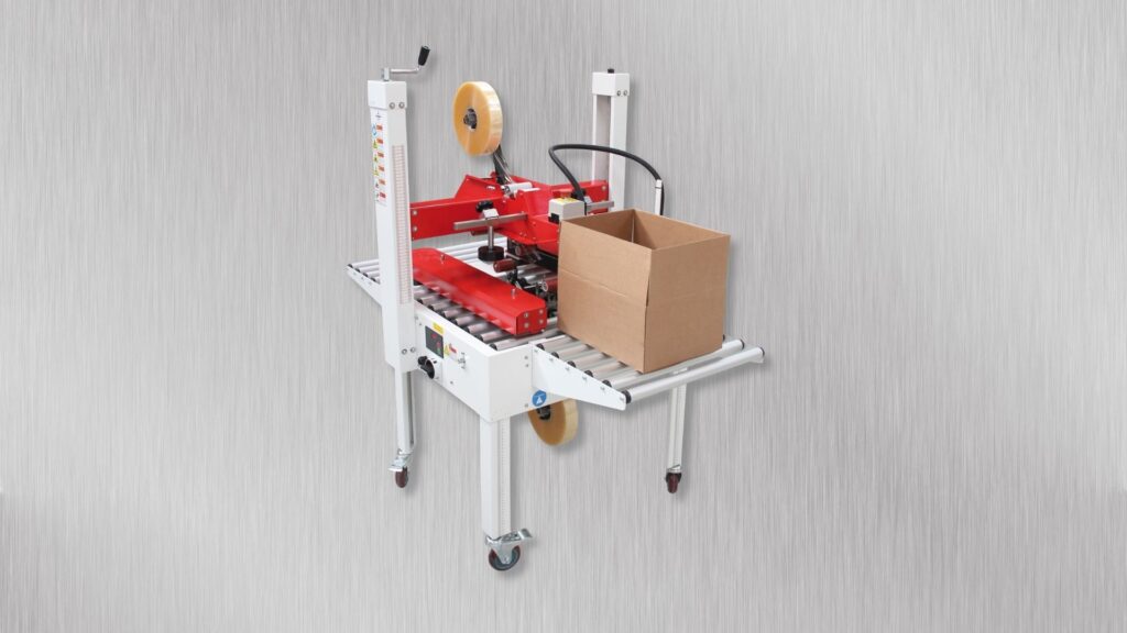 Fermeuses de caisses carton semi-automatiques