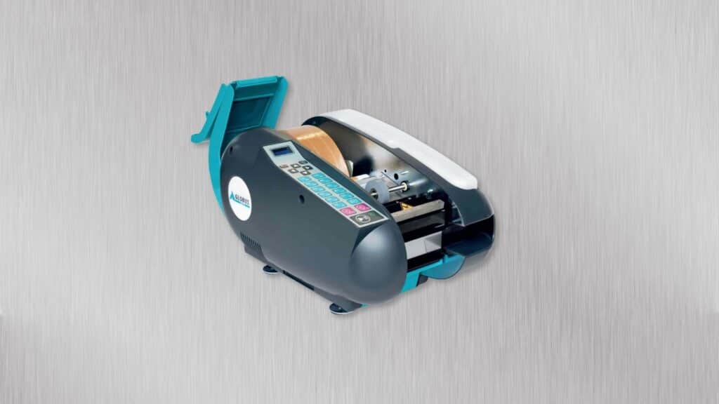Humecteur automatique de bande gommée scotch papier caisses carton